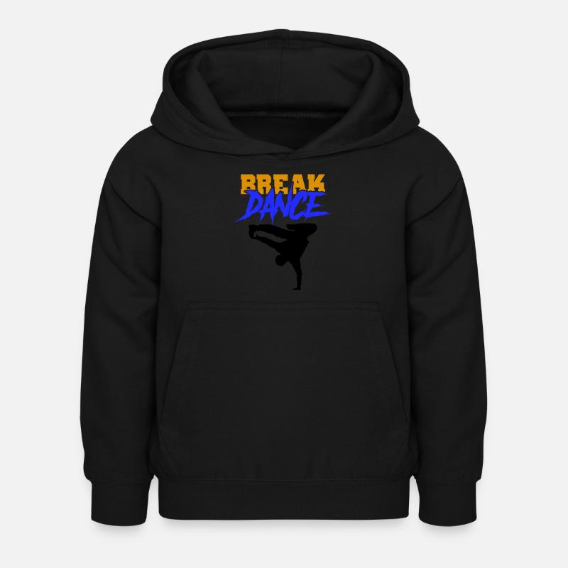Break Dance - Kids Hoodie - black