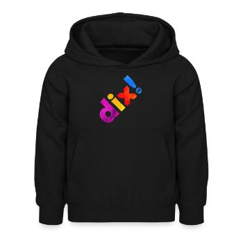 TEN 10 YEARS 10TH BIRTHDAY - Kids Hoodie - black - Front - AI Model Kid Female (0cm)