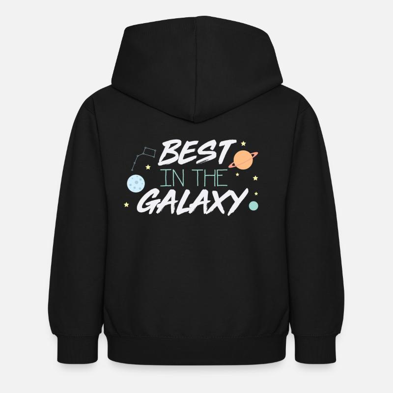 Univers - Sweat à capuche Enfant - noir
