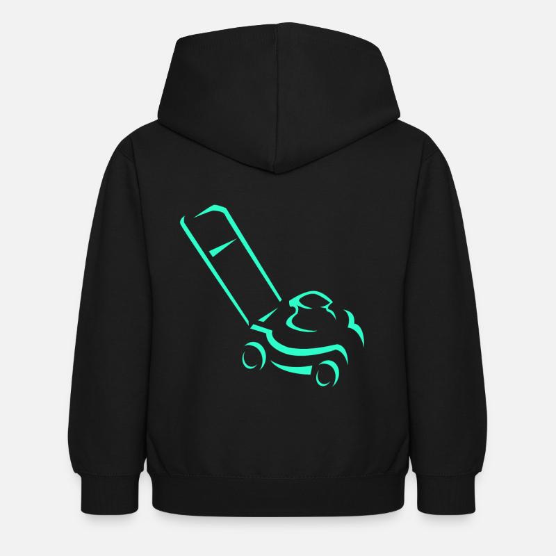 Tondeuses à gazon - Sweat à capuche Enfant - noir