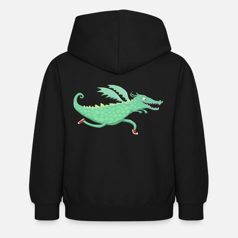 dragon Racing - Sweat à capuche Enfant - noir