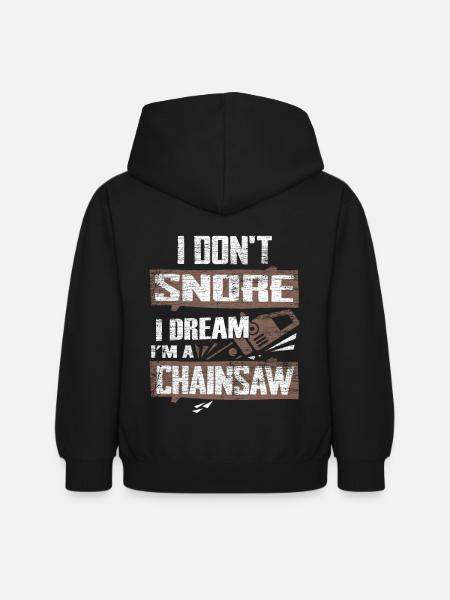 Holzfäller - Kinder Hoodie - Schwarz