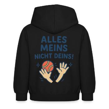 Bébé Dire Design Rampant Maman Papa Fils Fille - Sweat à capuche Enfant - noir - Dos - AI Model Kid Female (0cm)