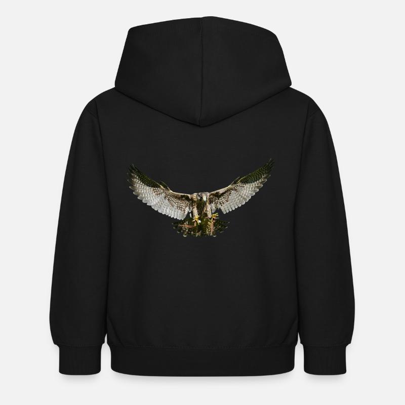 aigle - Sweat à capuche Enfant - noir