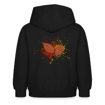 Autumn - Kids Hoodie - black - Back - AI Model Kid Female (0cm)