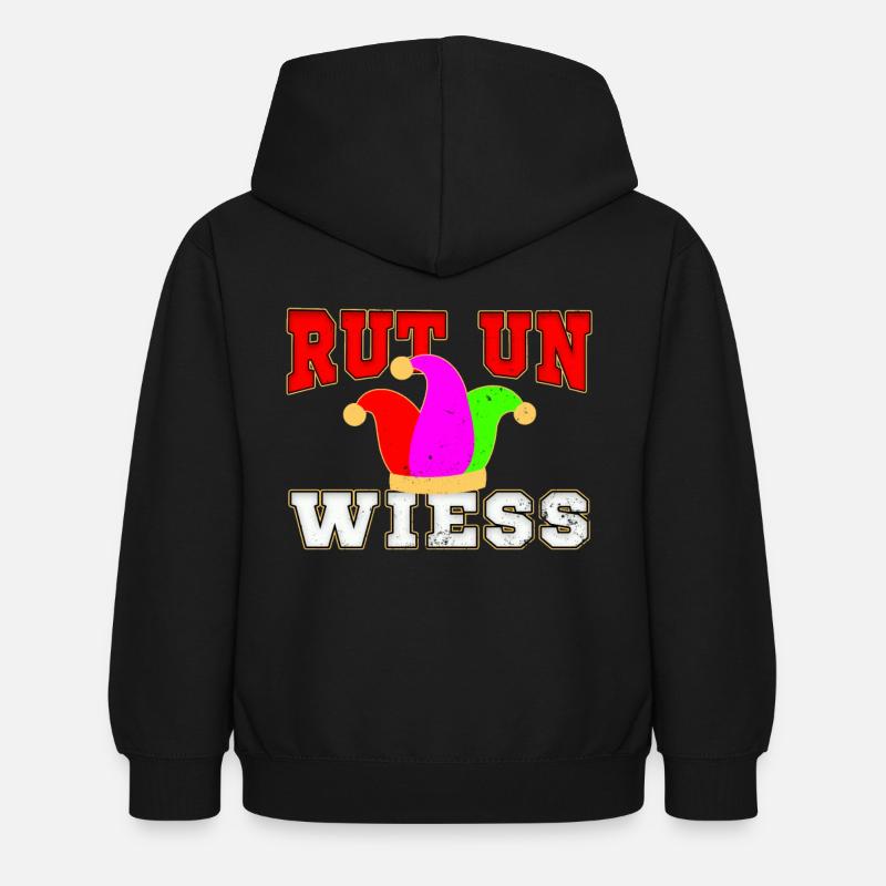 Karneval Köln - Kinder Hoodie - Schwarz