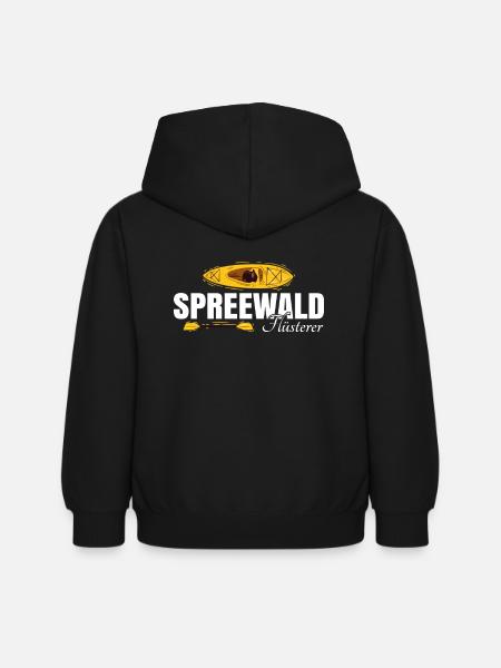 Spreewald Flüsterer - Kinder Hoodie - Schwarz