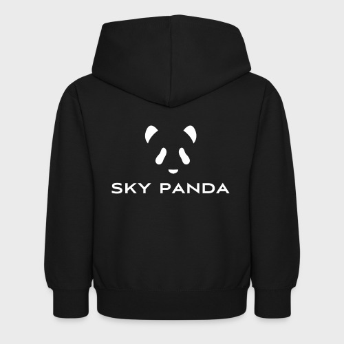 Sky Panda White - Kinder Hoodie