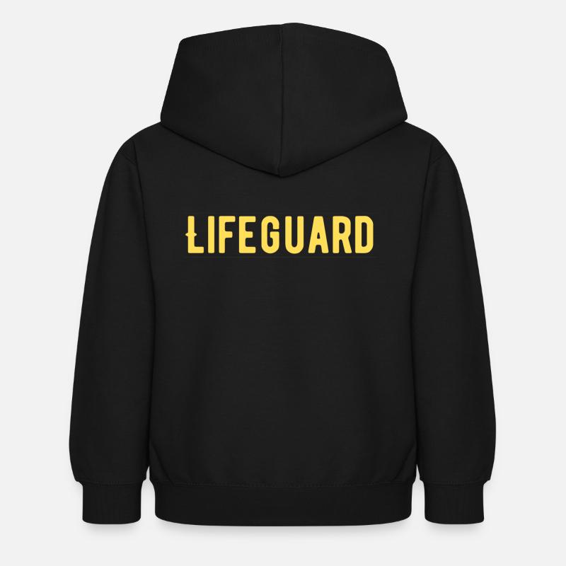 Camiseta de la Brigada de Rescate - Sudadera con capucha para niños - negro