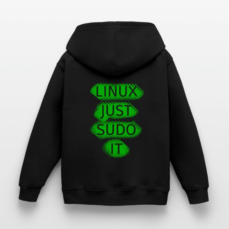 Linux Ubuntu SUDO Kids Hoodie