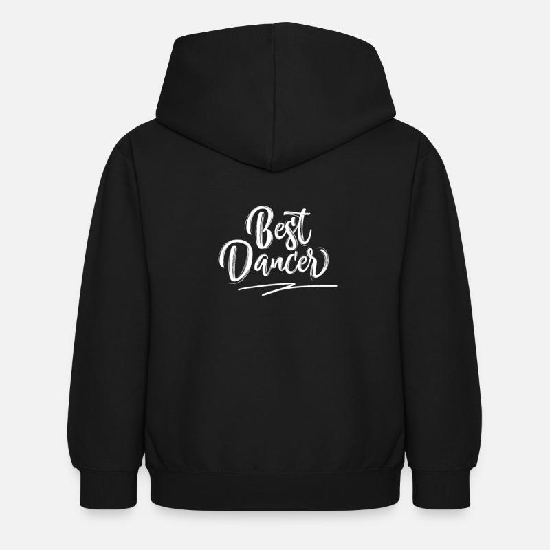Dancing Dancing Dancing Dancing - Kids Hoodie - black