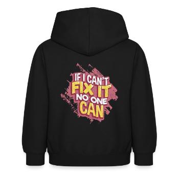 artisan - Sweat à capuche Enfant - noir - Dos - AI Model Kid Female (0cm)