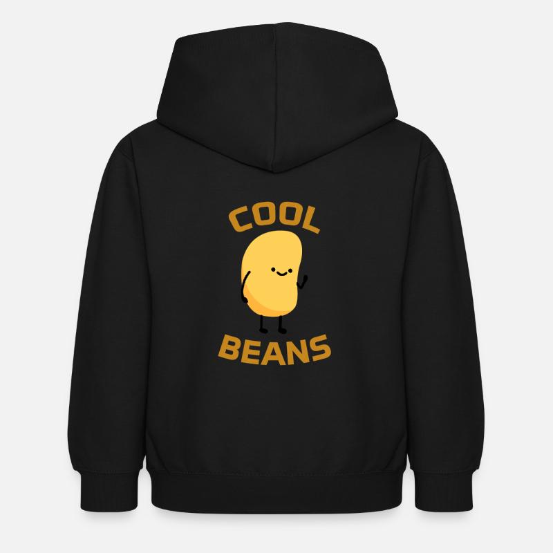 Cool Beans 40 F - Kinder Hoodie - Schwarz