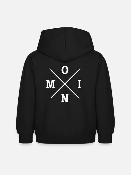 Moin - Kinder Hoodie - Schwarz