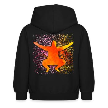 Sumo - Sweat à capuche Enfant - noir - Dos - AI Model Kid Female (0cm)