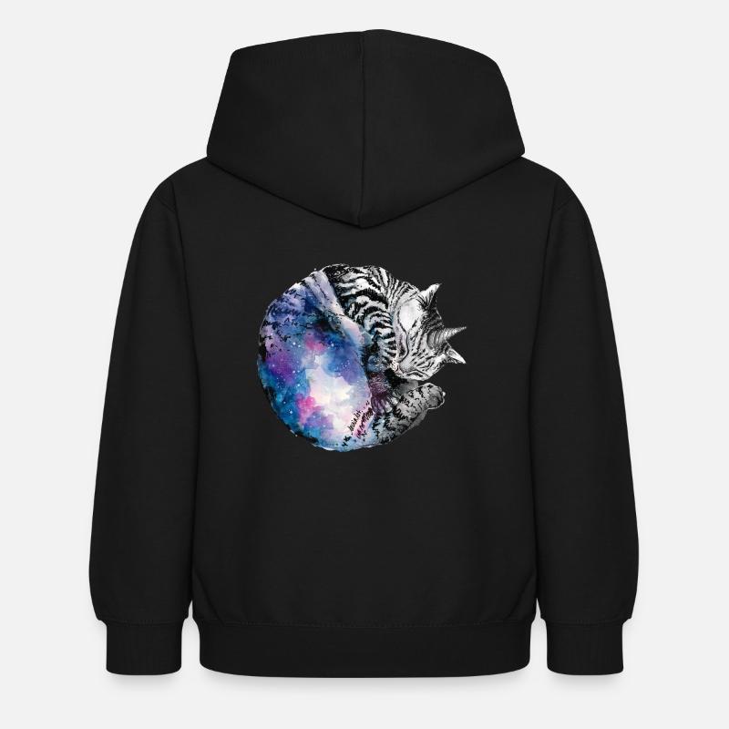 Galaxy 1000 000 000 - Sweat à capuche Enfant - noir