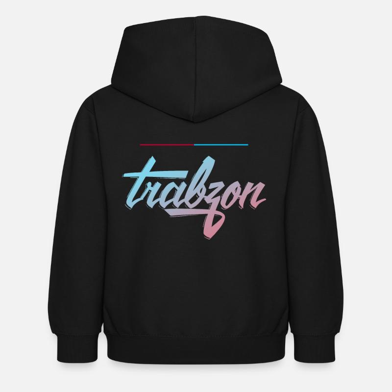 Trabzon 61 - Kinder Hoodie - Schwarz