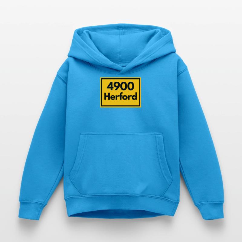 OLD POSTCODE POSTCODE 4900 HERFORD OSTWESTFALEN Kids Hoodie