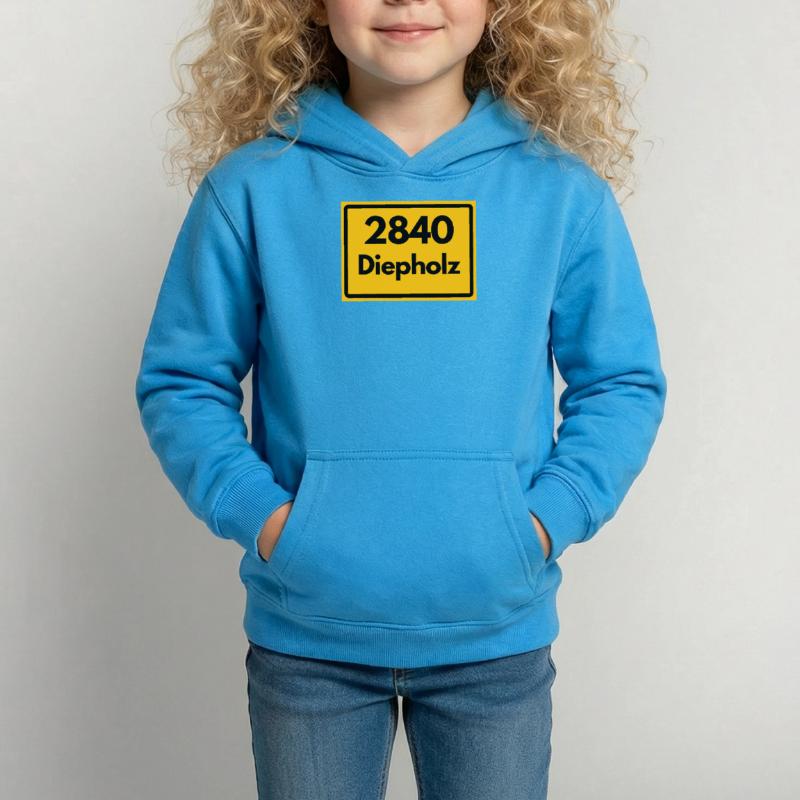 OLD POSTCODE POSTCODE RETRO 2840 DIEPHOLZ – HANSEB Kids Hoodie