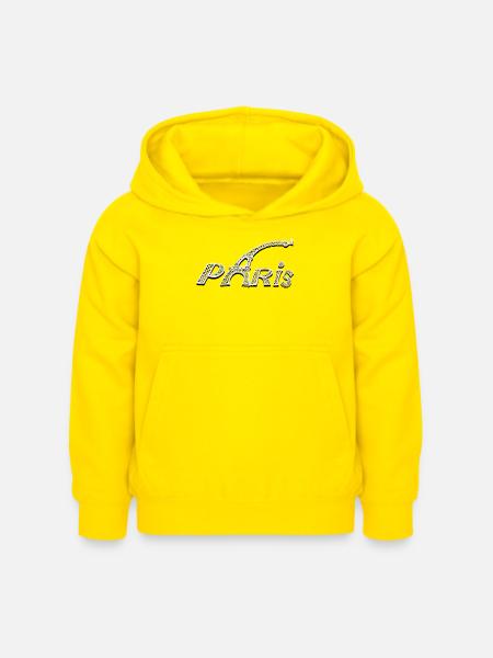 PARIS - Kinder Hoodie - Gelb