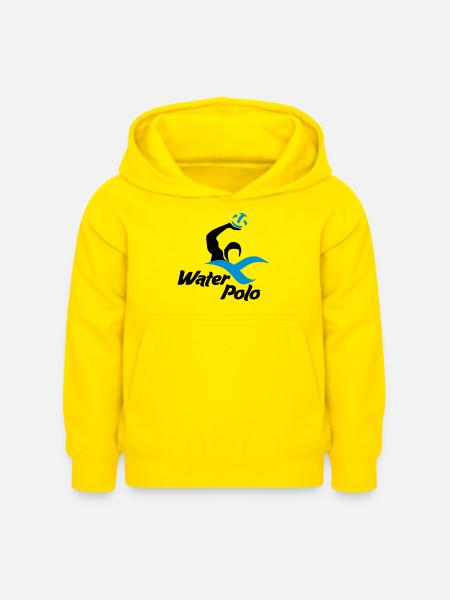 Wasserball - Kinder Hoodie - Gelb