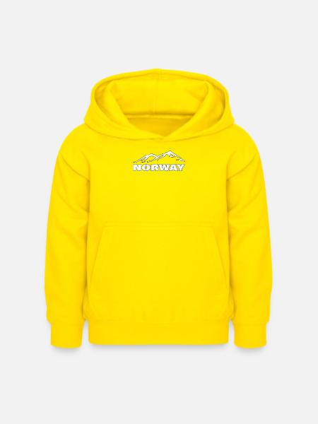 NORWAY - Kinder Hoodie - Gelb