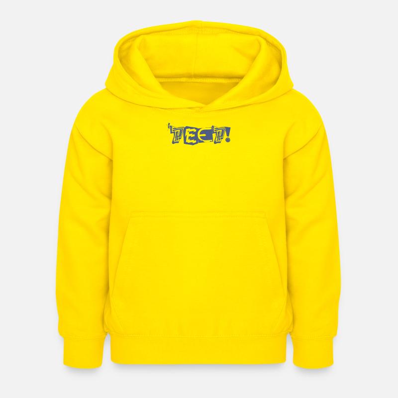 PIE ! - Sweat à capuche Enfant - jaune