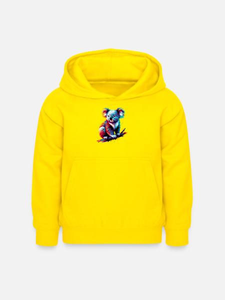 Koala - Kinder Hoodie - Gelb