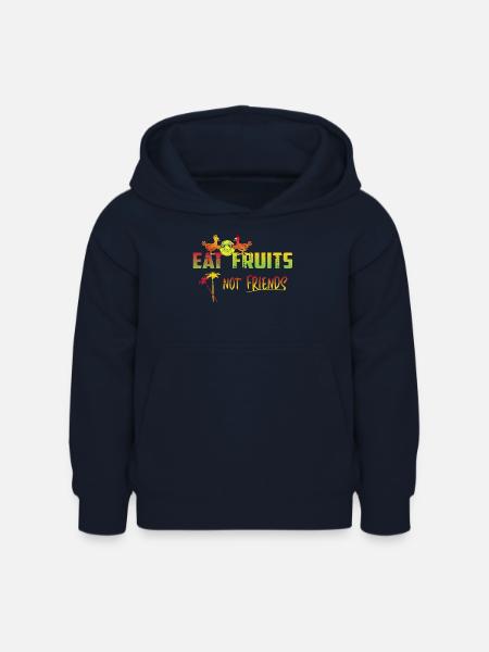 Veganer Spruch - Kinder Hoodie - Navy