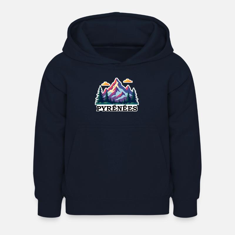 Pyrénées Pyrénées - Sweat à capuche Enfant - marine