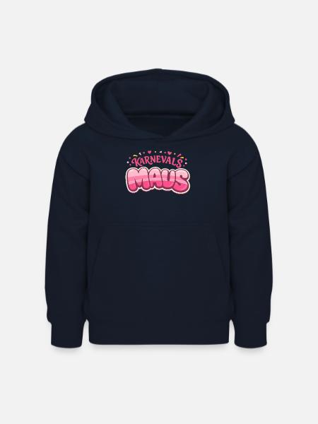 Karnevalsmaus Köln – Kölner Karneval - Kinder Hoodie - Navy