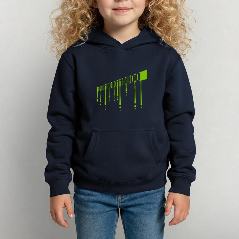 Binary Code Program Language Kids Hoodie