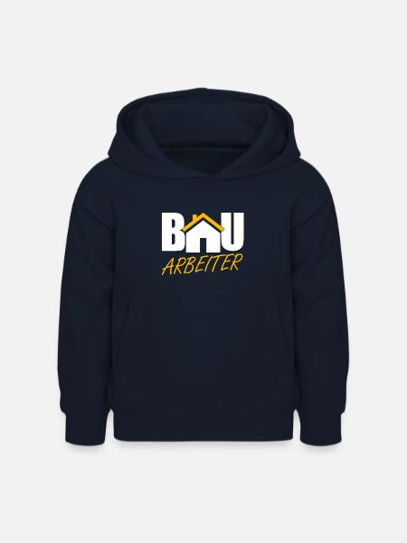 Bauarbeiter - Kinder Hoodie - Navy