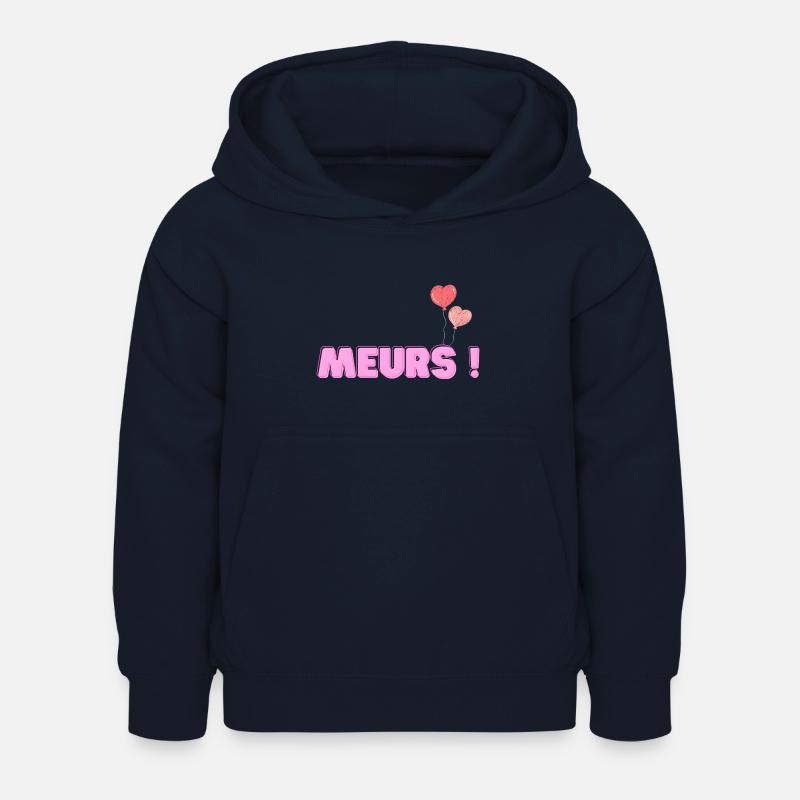 MEURS - Sweat à capuche Enfant - marine