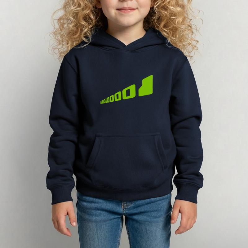 Binary Code Program Language Kids Hoodie