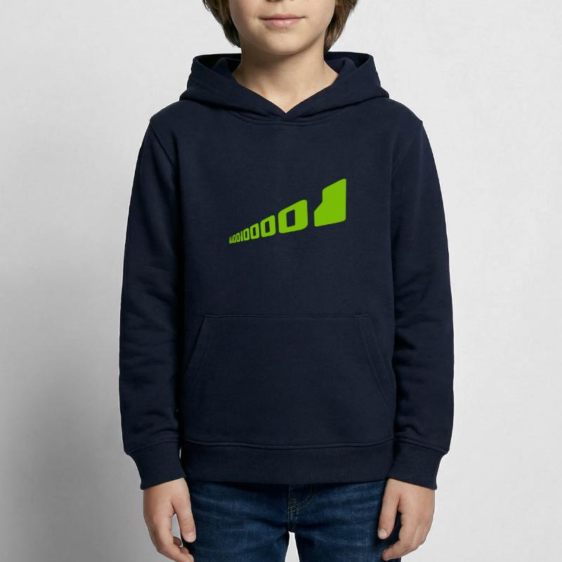 Binary Code Program Language Kids Hoodie