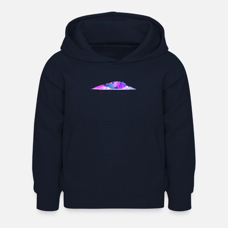 Numérique - Sweat à capuche Enfant - marine