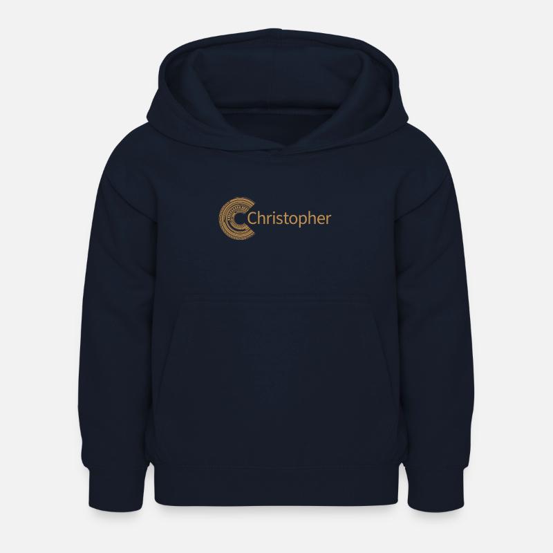 Pour Christopher - Sweat à capuche Enfant - marine