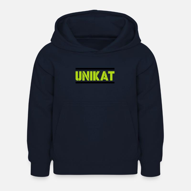 Unique - Sweat à capuche Enfant - marine