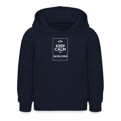 Keep Calm I'm a developer - Kids Hoodie