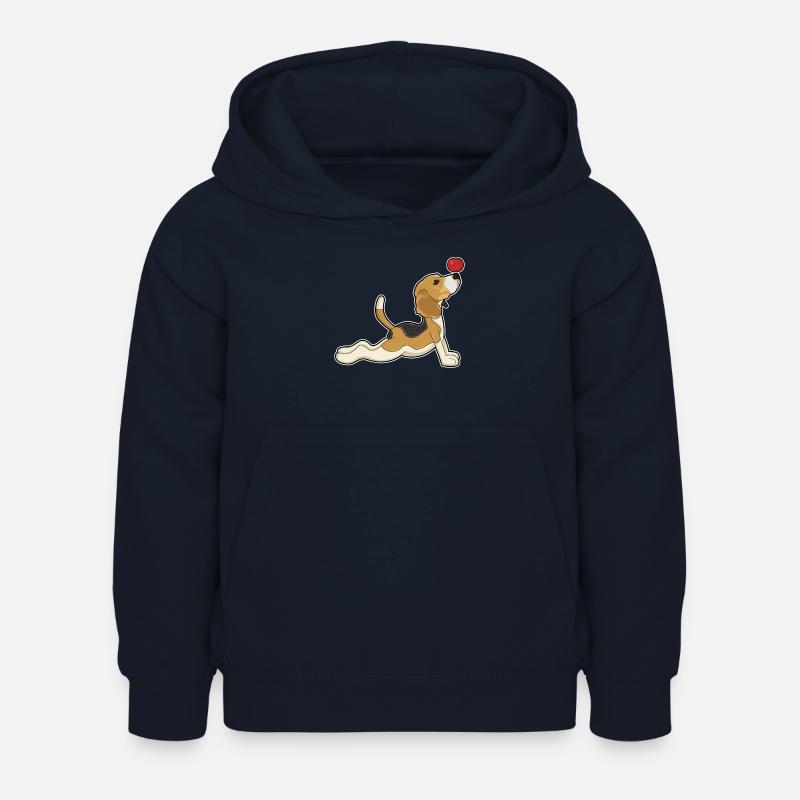 Beagle - Sweat à capuche Enfant - marine