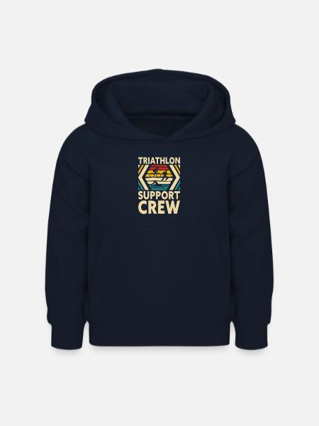 Triathlon Support Crew - Kinder Hoodie - Navy