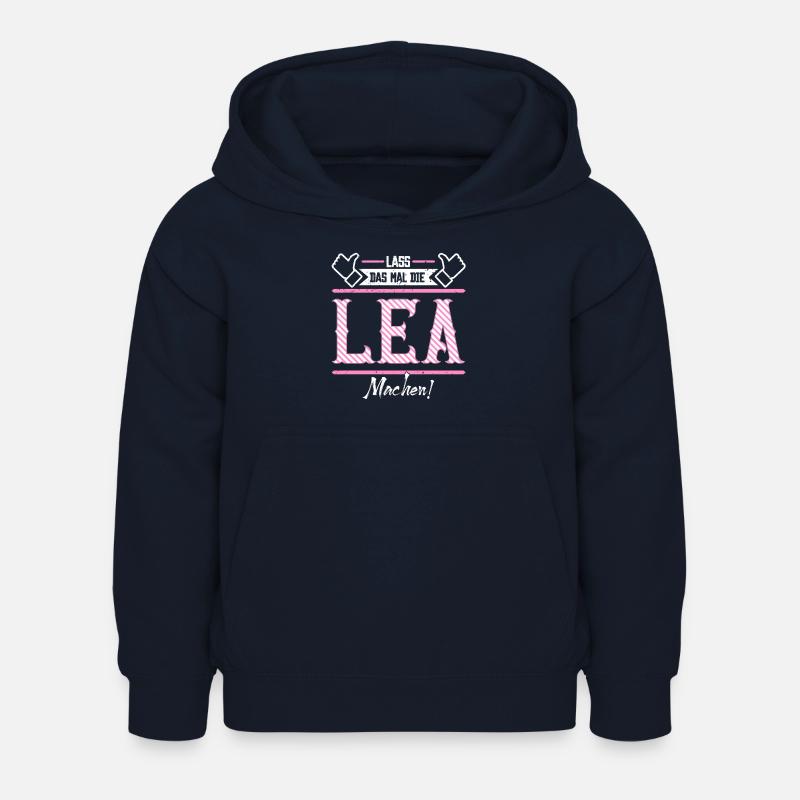 Lea Geschenkidee Geschenk Geburtstag - Kinder Hoodie - Navy