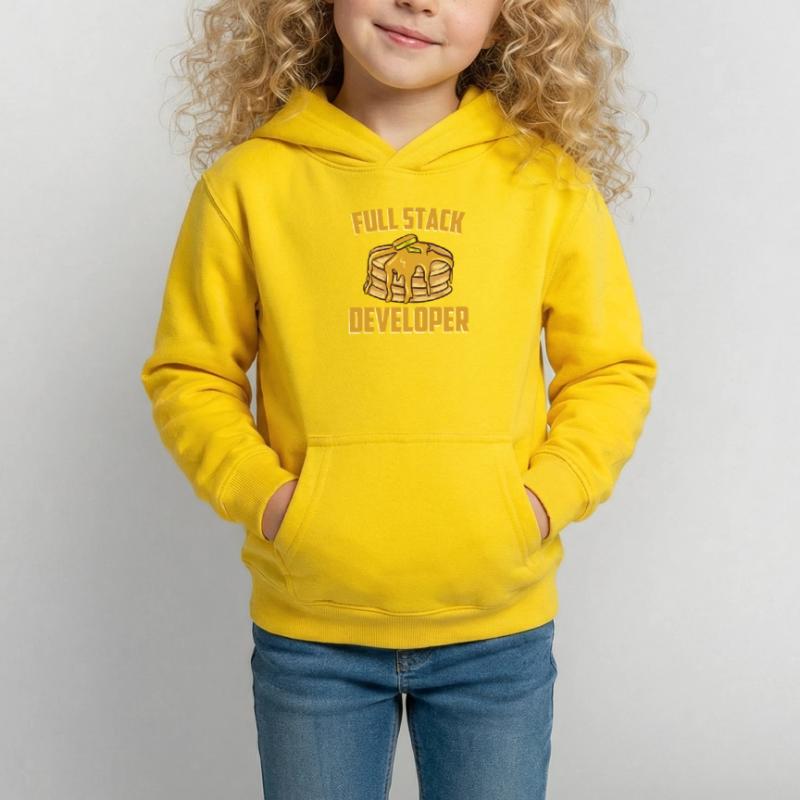 Full Stack Entwickler - Computer Coding Programmierer Kinder Hoodie