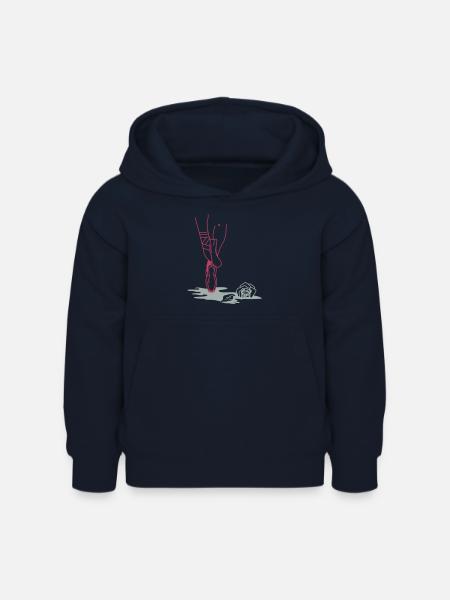 Ballet Passion - Kinder Hoodie - Navy