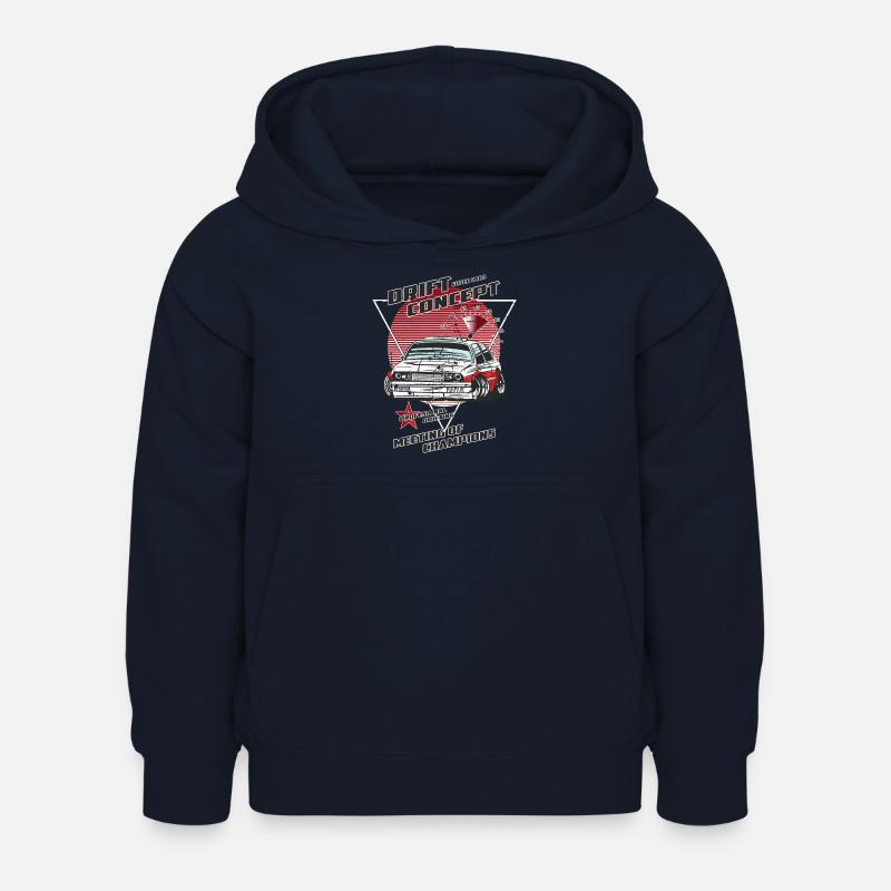 Drift Sport - Felpa con cappuccio per bambini - blu scuro