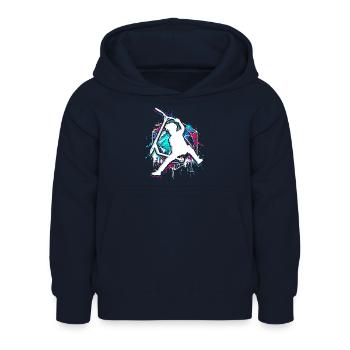 Scooter - Stunt scooter - Scooter - Scooter - Kids Hoodie - navy - Front - AI Model Kid Female (0cm)