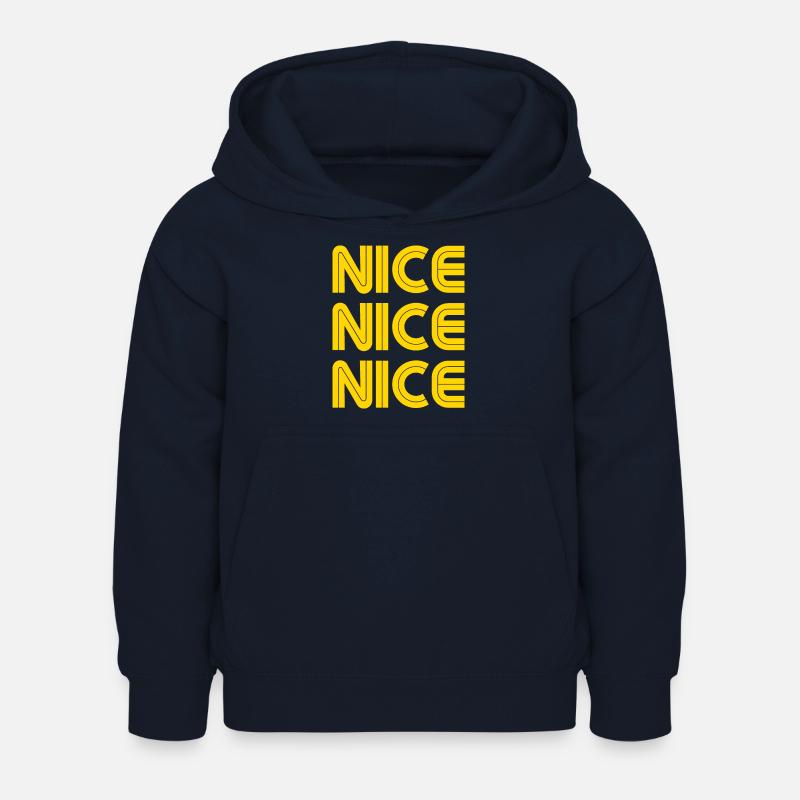 Nice Nice Nice - Kinder Hoodie - Navy