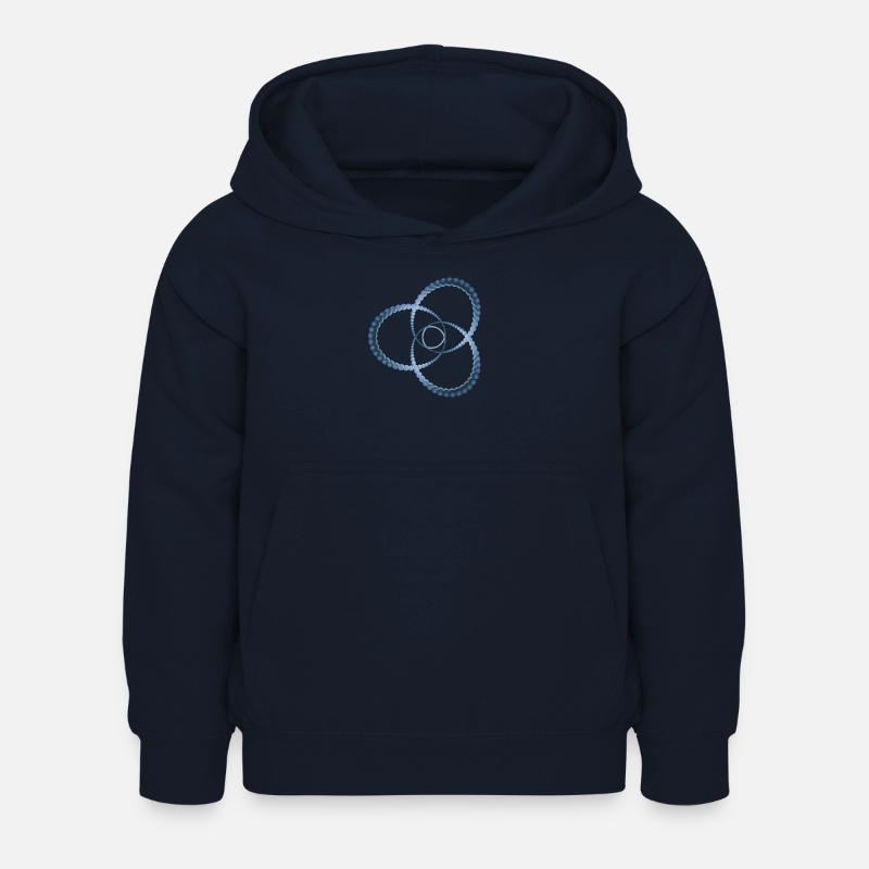 Atom - Cellular five - Kids Hoodie - navy