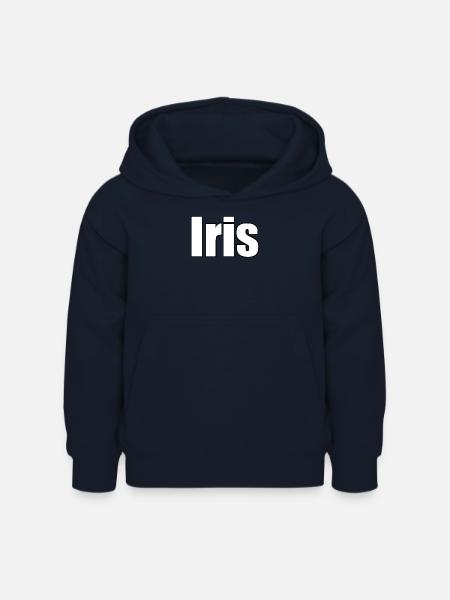 Iris - Sweat à capuche Enfant - marine